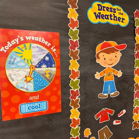 Fall Is Here And Our Dress For The Weather Bulletin Board Is A Fun And Interactive Set To Teach