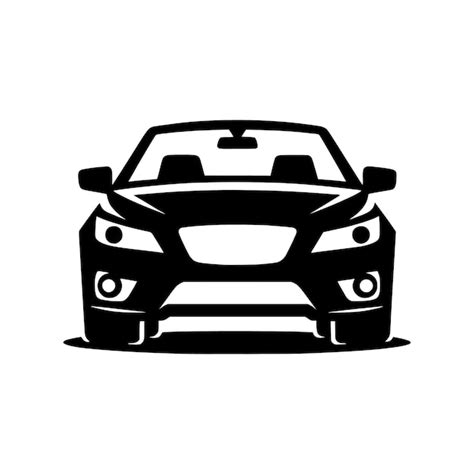 Premium Vector Car Silhouette Vector Template