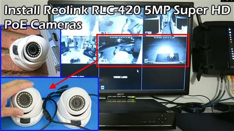 Installing A Reolink Camera System