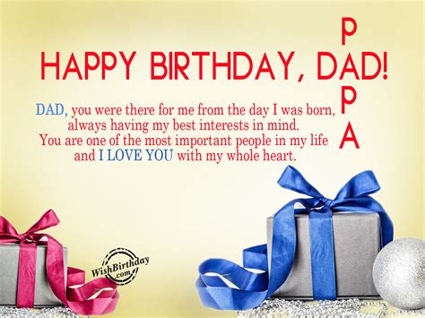 Happy Birthday Papa - Birthday Wishes, Happy Birthday Pictures