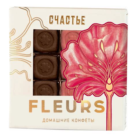 Конфеты шоколадные Счастье Les Fleurs Домашние 100 г - купить с ...
