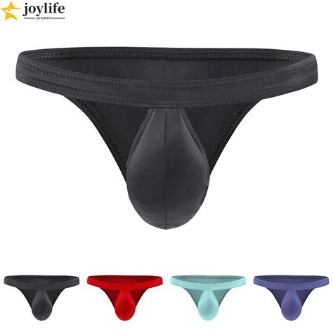 JOYLF Men Enhance Pouch Thong Bikini G String Minikini Tangas Posing Underwear T Back Shopee