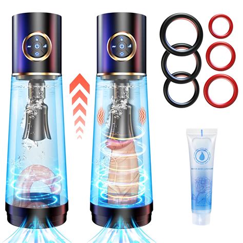 Electric Penis Pump Sex Toys Vibrating Penis Pumps Enlarger For Men Waterproof Dick