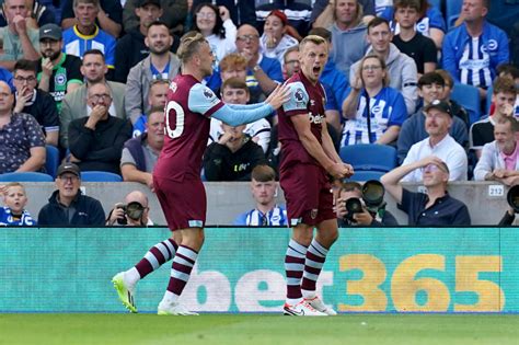Ward Prowse On Target As West Ham Beat Brighton Fmt