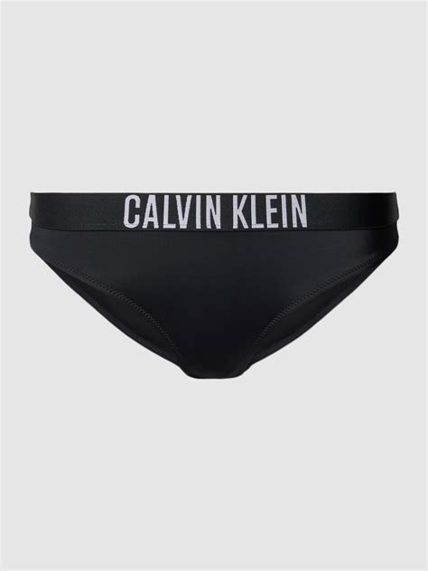 Kup Online Calvin Klein Underwear Figi Bikini Z Paskiem Z Logo Model Intense Power Czarny