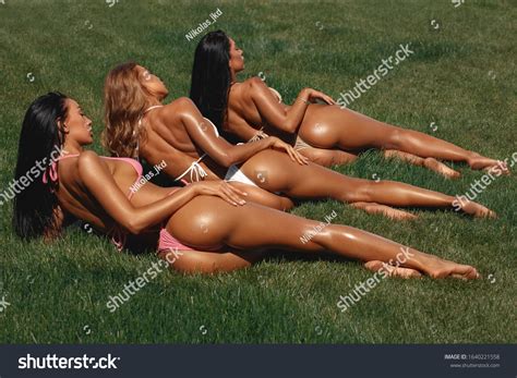 Sexy Buttocks Beautiful Women Bikini On Stock Photo Shutterstock