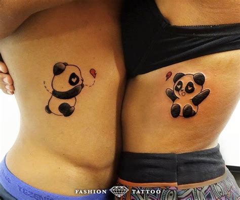 Pin Em Couple Tattoos Tatuagem De Panda Tattoo Namorados Tatoo