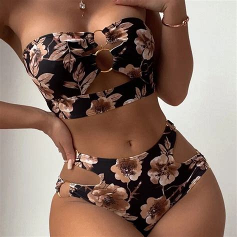 Sexy Women Printed Swimwear Wholesale Price Bikini Bikini And Swimwear Price