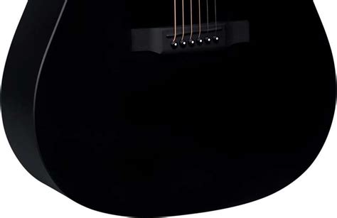 Martin X Series Dx1e 02 Black Guitarguitar