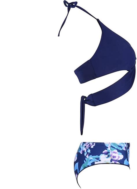 Amazon Bikini Swimsuit For Women Floral Print Piece Bikini Bathing Suit Clothing Shoes