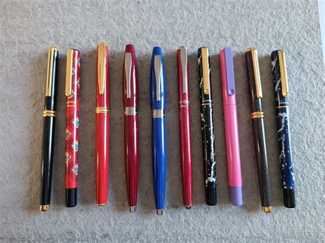 Inoxcrom - Lote 10 Plumas Inoxcrom Variadas - Fountain pen - Catawiki