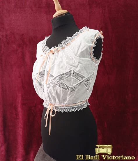 Edwardian Corset Cover 1900s Lingerie Etsy