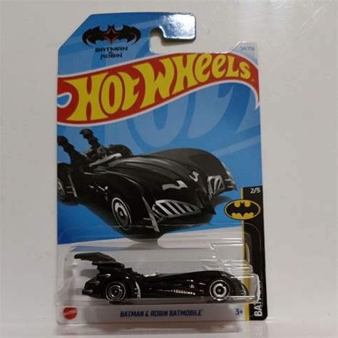 Hot Wheels Batman Robin Batmobile Shopee Malaysia