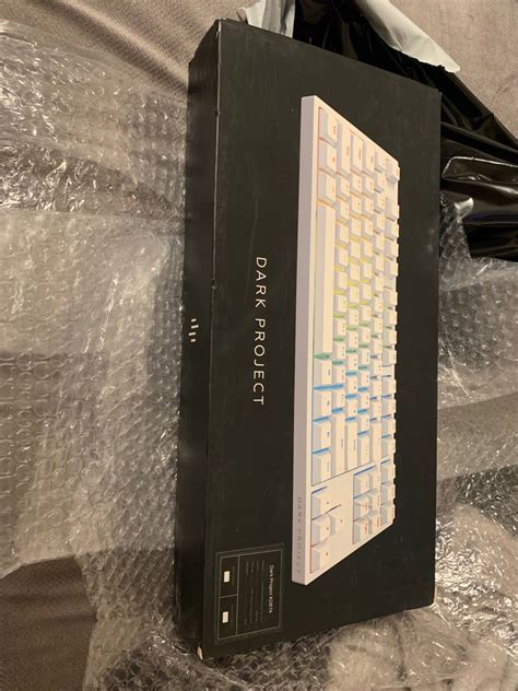 Игровая клавиатура Dark Project KD87A White Gateron Cap Teal (DP-KD-87A ...