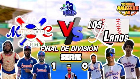 AMATEUR AA JUEGO 2 Consuelo Los Llanos YouTube