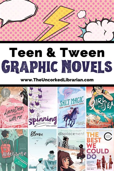 23 Best Graphic Novels For Teens & Tweens | The Uncorked Librarian