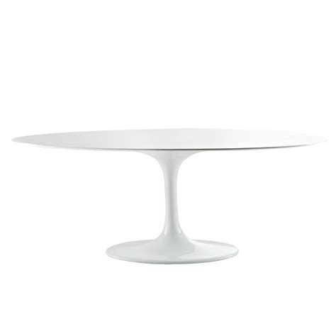 Modway Lippa Gloss White Oval Dining Table at Lowes.com