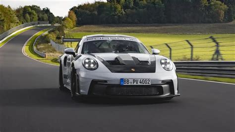 Video 2023 Porsche 911 Gt3 Rs Laps The Nürburgring Drive