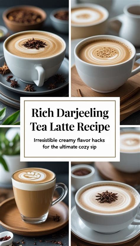 Rich Darjeeling Tea Latte Recipe: Irresistible Creamy Flavor Hacks for ...