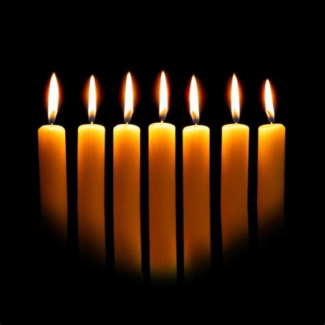 premium photo menorah