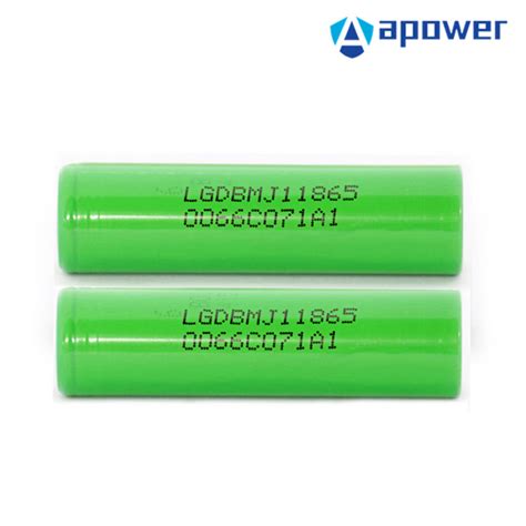 Original Brand LG Mj1 Icr18650 3500mAh Rechargeable Li Ion Battery ...