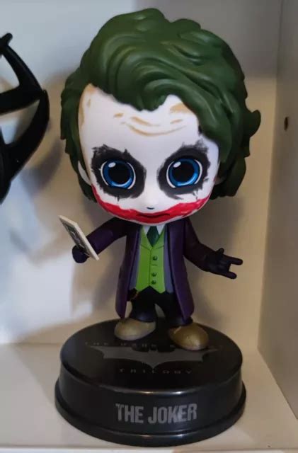 DC JOKER BATMAN Dark Knight Trilogy Heath Ledger COSBABY Hot Toys Figure Statue EUR