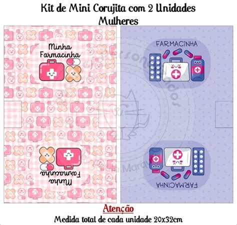 Kit De Recorte Em Tecido Mini Corujita Mulheres