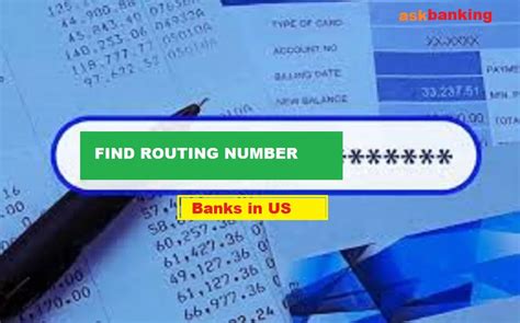 How to Find Routing Number of Banks in United States