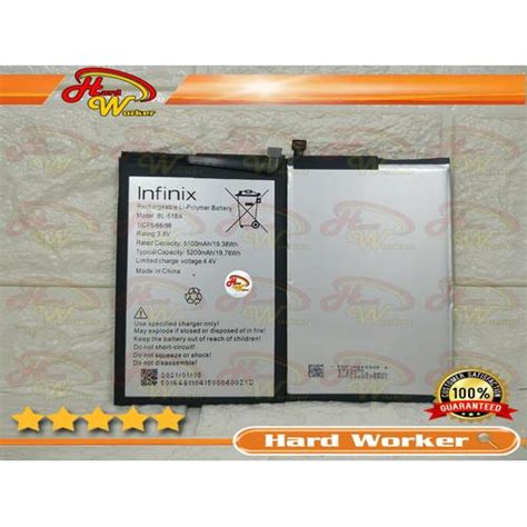 Jual Baterai Original Infinix Hot X X B Battery Bl Bx