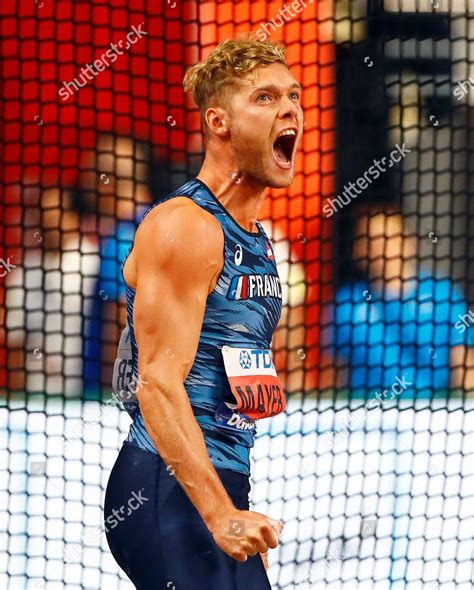 Kevin Mayer France Reacts During Discus Editorial Stock Photo - Stock ...