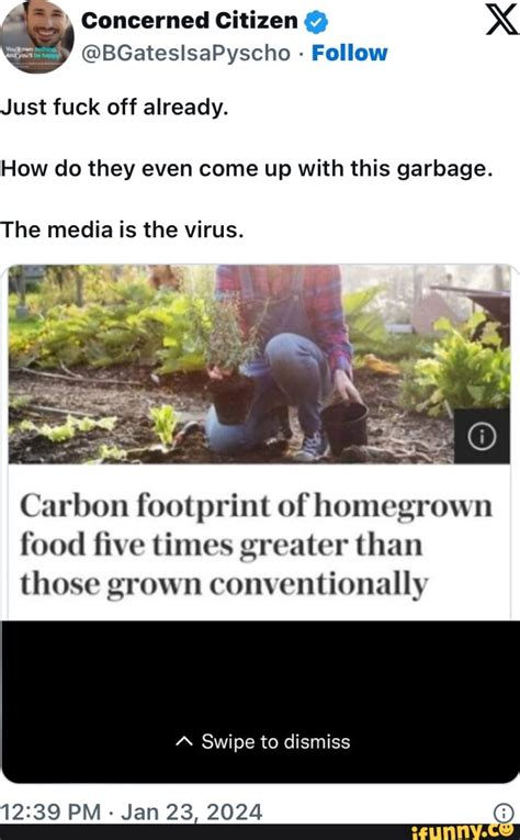 Concerned Citizen XX BGateslsaPyscho Follow Just Fuck Off Already How Do They Even Come Up