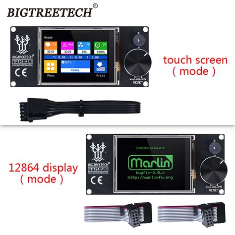 Bigtreetech Tft24 V1.1 Smart Controller Touch Screen With 12864 Lcd ...