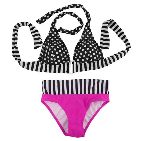 Sexy Swimwear Bikini Mulheres Set Bandage Push Up Acolchoado Swimsuit