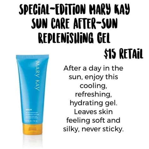 Mary Kay® Sun Care After Sun Replenishing Gel Mary Kay Mary Kay