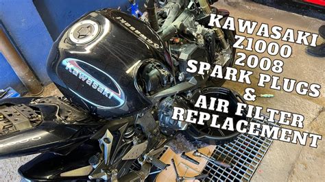 Kawasaki Z1000 Spark Plugs Replacement YouTube