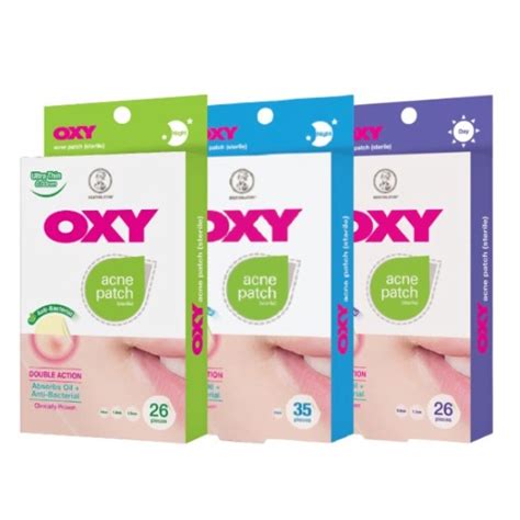 Oxy Acne Patch Sterile Double Action Day Night Fight Pimples Shopee