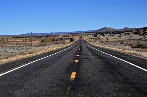 Yellow Highway Dividing Line Free Stock Photo - Public Domain Pictures