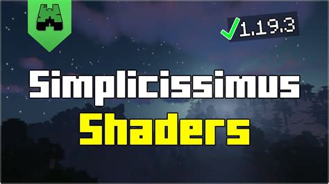 How To Install Simplicissimus Shaders In Minecraft 1194 2023 Youtube