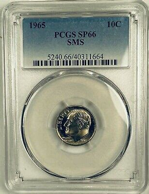 Roosevelt Dime Sms Pcgs Sp Special Mint Set Ebay