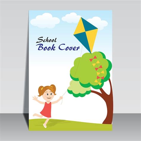 School Book Cover Design Templates