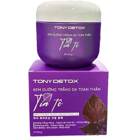 HOT SALE Kem Body Tía Tô Tony Detox Kem Trắng An Toàn