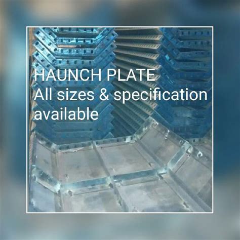 stainless steel haunch plate  construction size standard