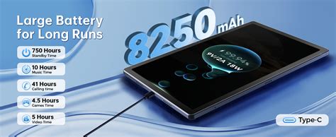 OUKITEL OKT3 Android 13 Tablet, 10.51 inch tablet, 15(8+7) GB + 256GB ...