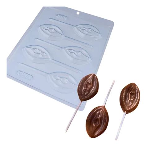 Forma Acetato Chocolate Erotico Pirulito Vagina Cod MercadoLivre