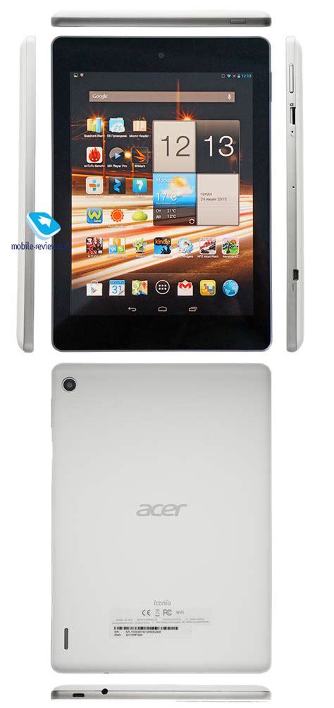 Mobile-review.com Обзор планшета Acer A1