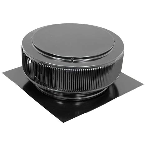 Active Ventilation Aura Vent 144 Nfa 14 In Black Finish Aluminum Roof Turbine Alternative