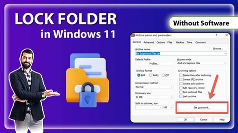 How To Lock Folder In Windows 11 10 Folder Lock Windows PC Password