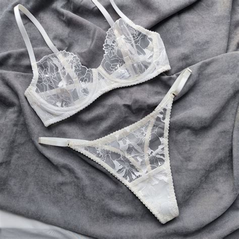 Wedding Lingerie Honeymoon Lingerie Bridal Lingerie Set Boudoir Lingerie Wedding Night