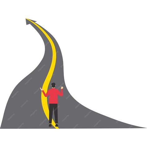 Premium Vector | Success path