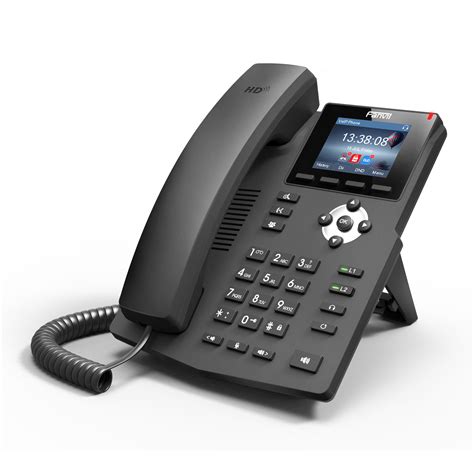 IP-телефон (VoIP) Fanvil X3SG 2 SIP-аккаунта 2 порта LAN Gigabit ...